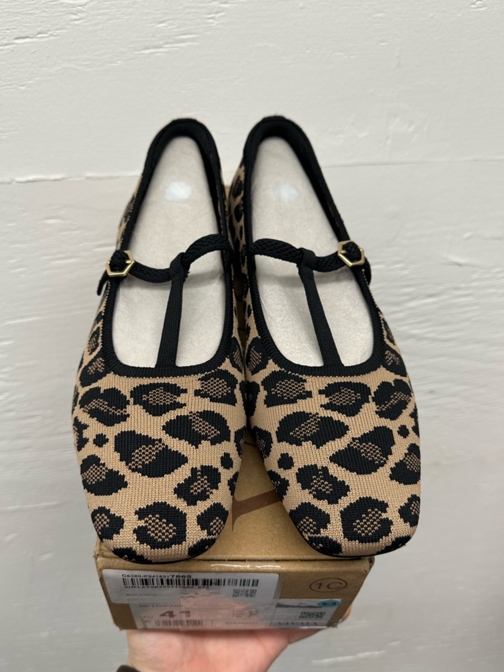 Vivaia Melinda Flat- dark leopard
